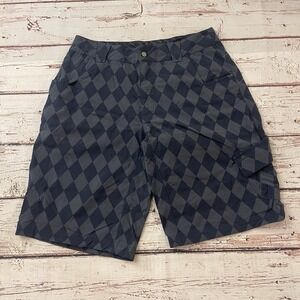Lululemon Long Shorts Size 34 Diamond‎ Shape Cargo Pockets Mountain Bike Mens